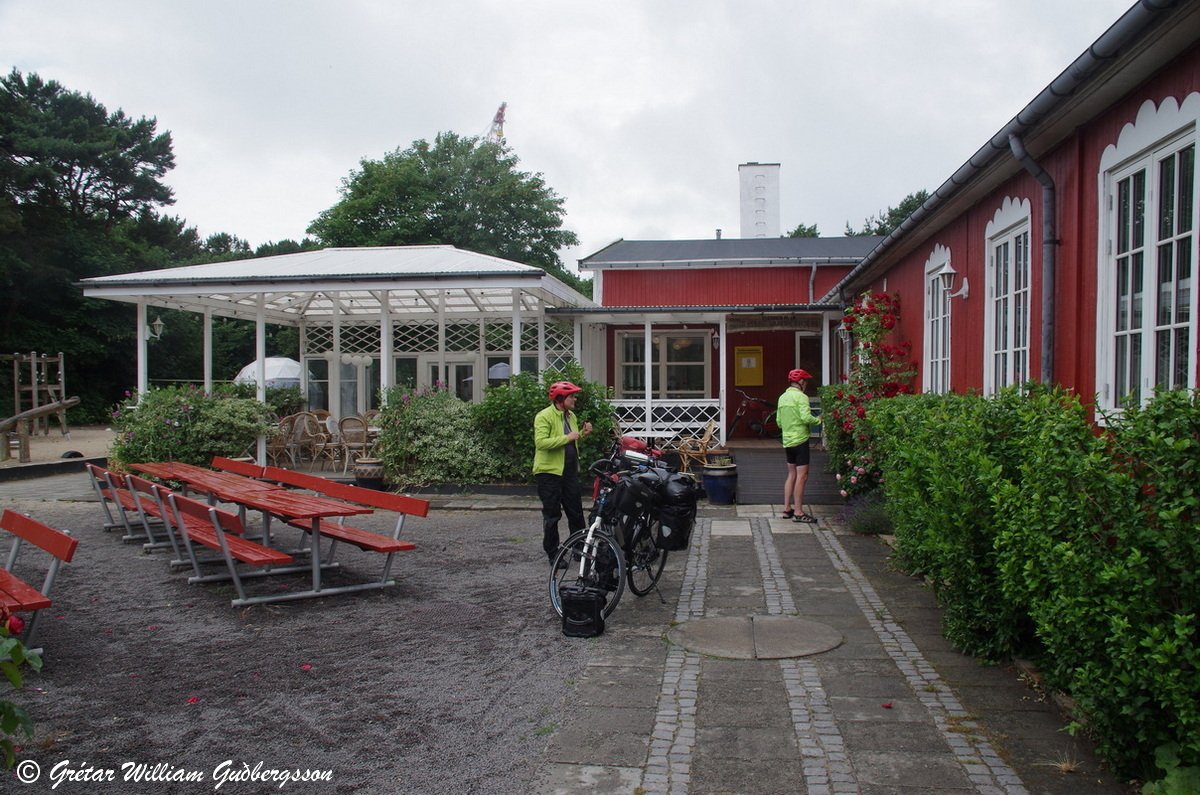Farfuglaheimilið í Rønne / the hostel in Rønne. - Danmörk 2022 - GWG