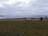 Eyrarsundsbr&uacute;in &iacute; fjarska - Hj&oacute;la&eth; &iacute; Malm&ouml;