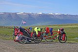 &Aacute; toppinum &ndash; Va&eth;lahei&eth;i, 540 m yfir sj&oacute;.  - Fj&ouml;lskyldufer&eth; &aacute; Nor&eth;urlandi
