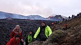 Eldgos &iacute; Geldingad&ouml;lum vi&eth; Fagradalsfjall