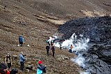 Eldgos &iacute; Geldingad&ouml;lum vi&eth; Fagradalsfjall