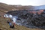 Eldgos &iacute; Geldingad&ouml;lum vi&eth; Fagradalsfjall