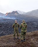 Eldgos &iacute; Geldingad&ouml;lum vi&eth; Fagradalsfjall