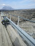 Br&uacute;in yfir J&ouml;kuls&aacute; &aacute; Fj&ouml;llum og Her&eth;ubrei&eth; framundan - Su&eth;ur sanda